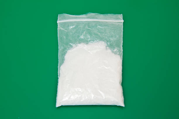 Bag of Mephedrone powder  mephedrone stock pictures, royalty-free photos & images