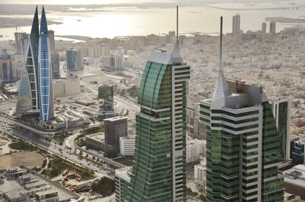 Bahrain cityscape stock photo