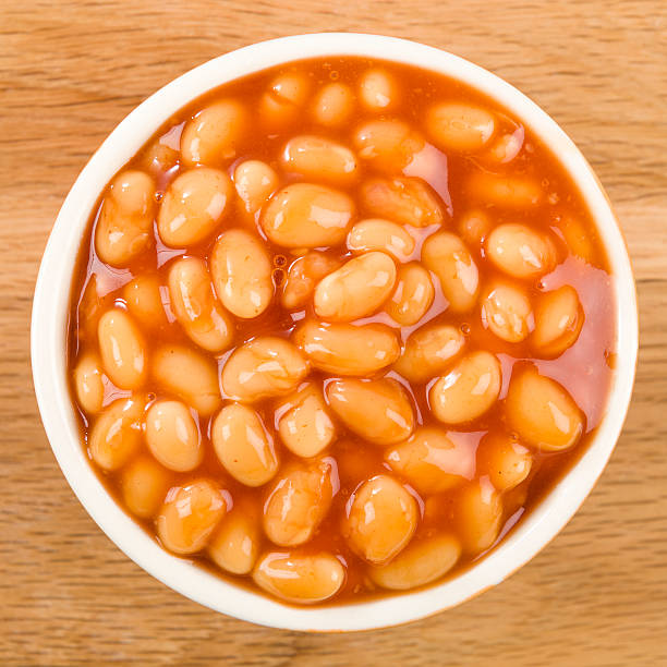 Baked Beans stock photo