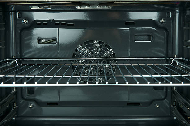 Baking oven stock photo