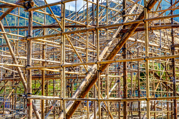 160 Hong Kong Construction Material Bamboo Horizontal Stock Photos, Pictures  &amp; Royalty-Free Images - iStock