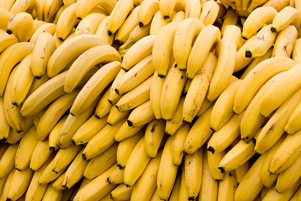 banana-tapete - banane stock-fotos und bilder