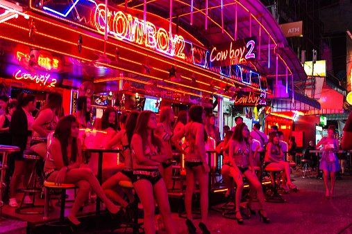 Bangkok Red Light District Stock Photo - Download Image ...