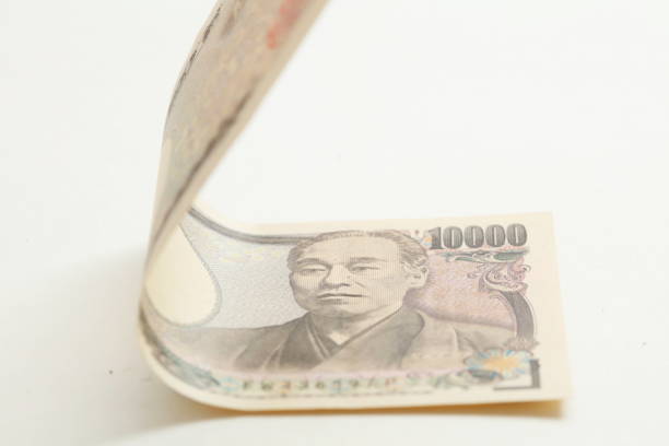 banknotes 日本の yen-10 ,000 円 - 現金 ストックフォトと画像