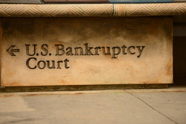 bankruptcy stock photo