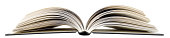 istock Banner image of an open book end with clippling path 1318370763