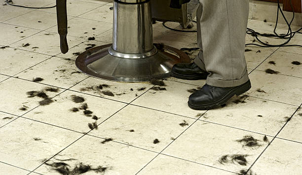 Barbershop Haircut stock photo