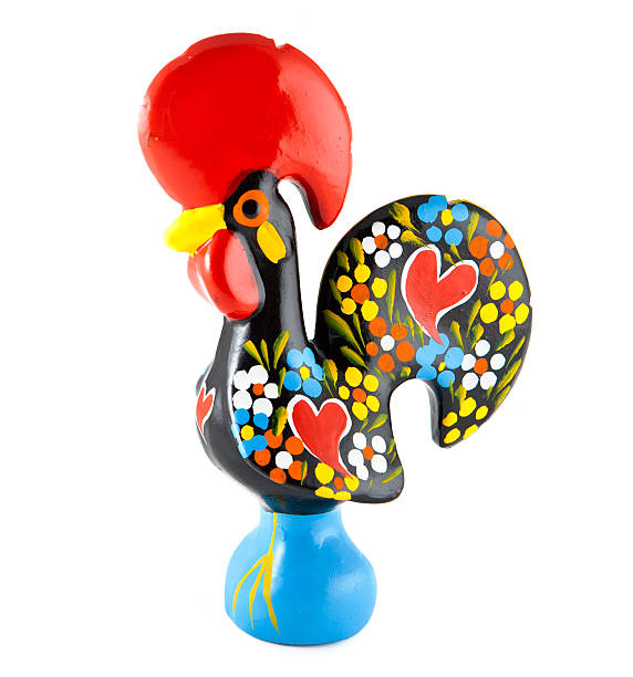 Barcelos Rooster. Portugal Traditional Ceramic Rooster from Barcelos, Portugal barcelos stock pictures, royalty-free photos & images