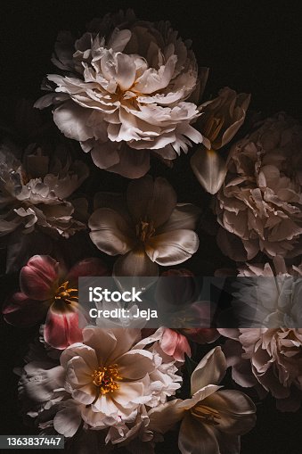 istock Baroque style photo of bouquet 1363837447