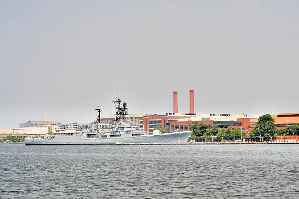 USS Barry Museum Ship stock photo