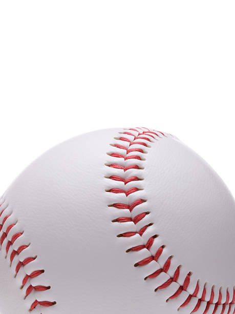 Baseball with Copy Space stock photo