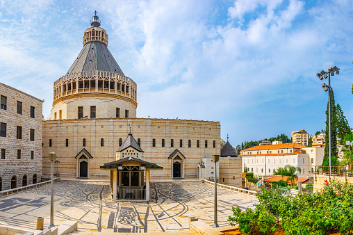 Basilica of the annunciation in Nazareth, Israel