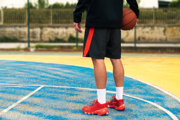 Basketball player stock photo