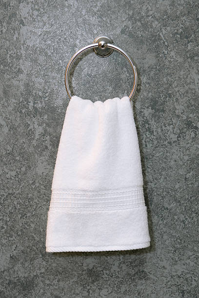 Bath Towel stock photo