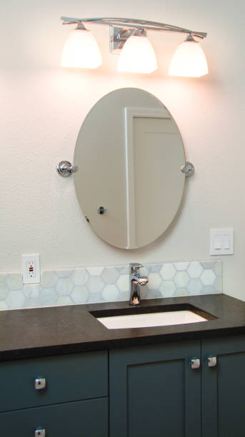 Bathroom Vanity stock photo