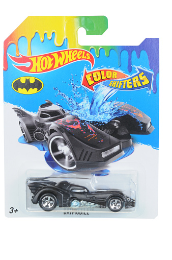 Hot Wheels Colours Shiters Batman Batmobile 