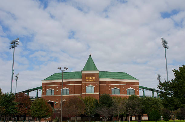 Baylor University Ballpark Waco, United States - November 30, 2013: Baylor University Ballpark baylor basketball stock pictures, royalty-free photos & images
