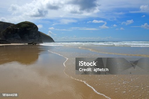 istock Beach at Bedruthan steps, Cornwall, UK 181644518