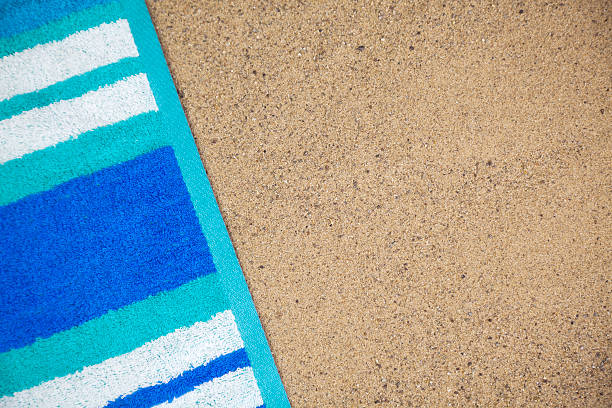 fundo de praia - beach towel imagens e fotografias de stock