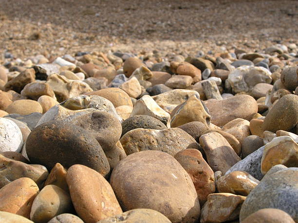 Beach Pebbles A short to medium focal point view of a pebble covered beach. skeable stock pictures, royalty-free photos & images