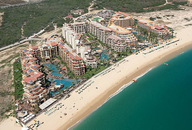 Beach Resorts in Cabo San Lucas, Mexico stock photo