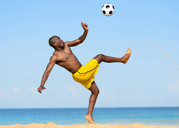 Beach Soccer stock photo