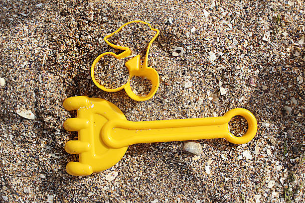 Beach toys stock photo