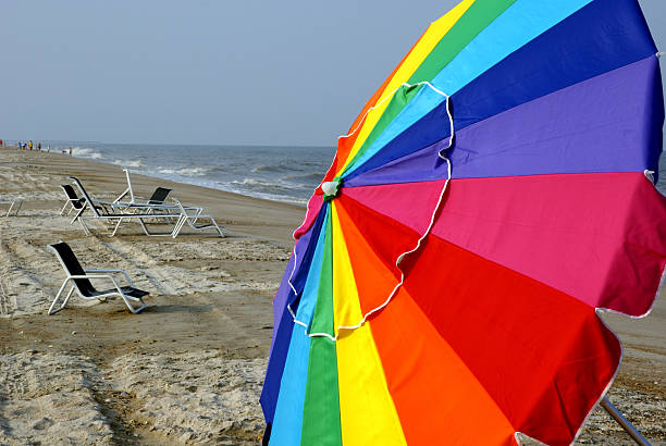 Beach Umbrella stock photo