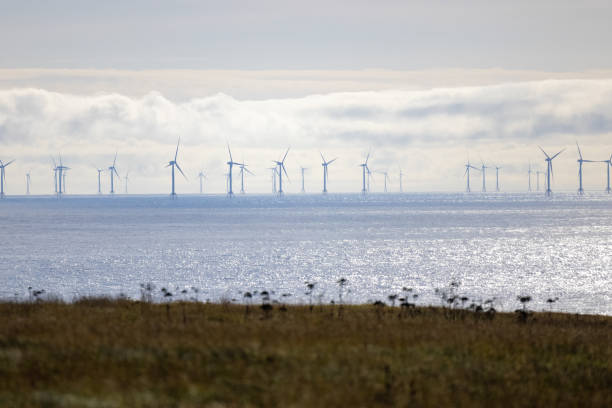 Beatrice Offshore Wind Farm stock photo