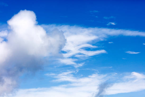 Beautiful clouds against blue sky Beautiful clouds against blue sky cirrostratus stock pictures, royalty-free photos & images