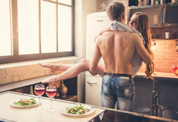 127 Having Sex In The Kitchen Stock Photos, Pictures & Royalty-Free Images  - iStock