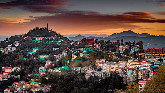 Beautiful Shimla Himachal Pradesh Stock Photo - Download Image Now - iStock
