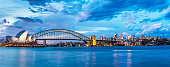 istock Beautiful sunset in Sydney 499480344