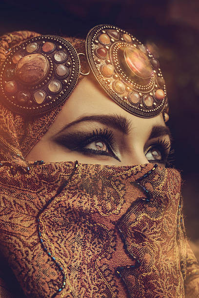 Beautiful woman Portrait of a beautiful arabic woman beautiful arab woman stock pictures, royalty-free photos & images