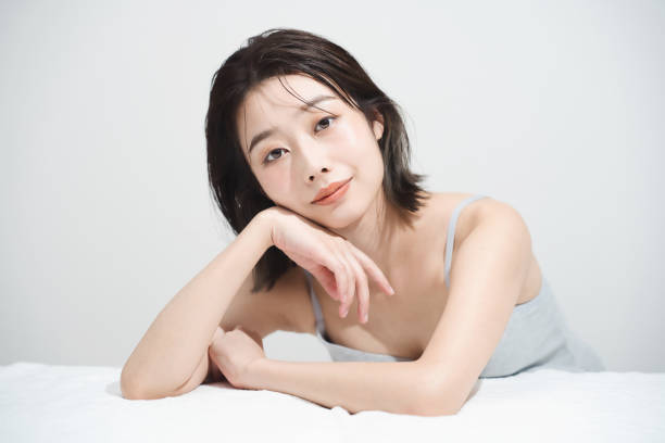 Beauty image of Japanese woman Beauty image of Japanese young woman beautiful skin stock pictures, royalty-free photos & images