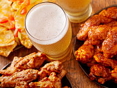 istock Beer and Wings 518043695