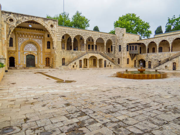 Beiteddine Palace, Lebanon stock photo
