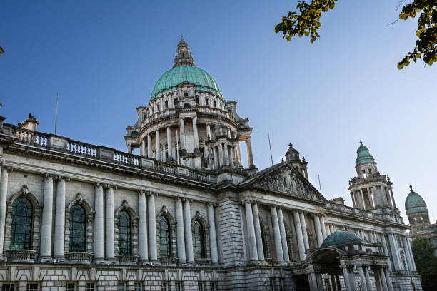 Belfast City Hall,  Northern Ireland,United Kingdom stock photo