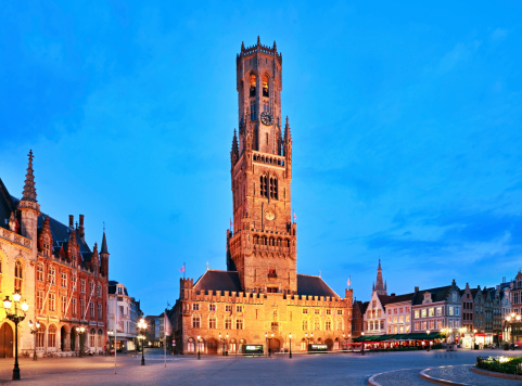 The Rozenhoedkaai – Bruges medieval old town
