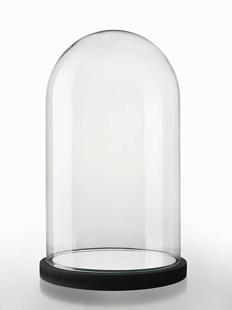 Bell Jar Bell-jar on white background with clipping path architectural dome stock pictures, royalty-free photos & images