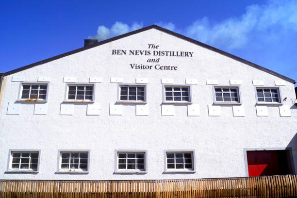 Ben Nevis distillery stock photo