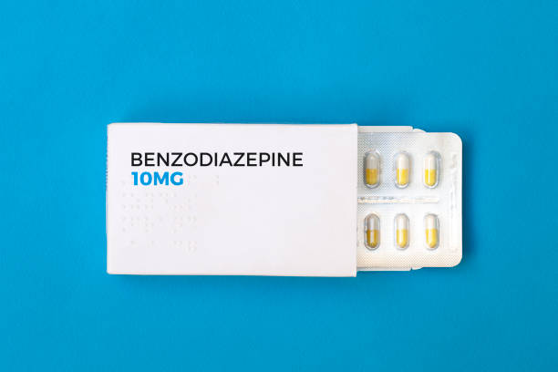 benzodiazepine stock photo