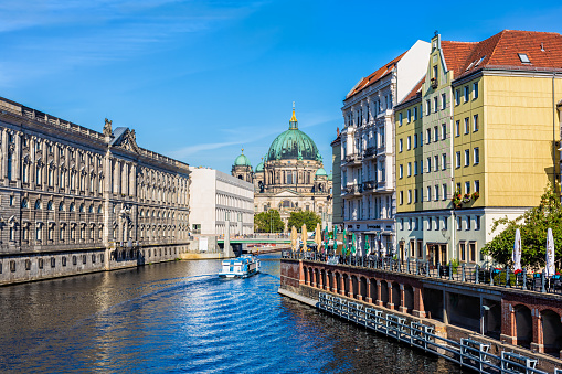 Berlin with Berliner Dom and River Spree