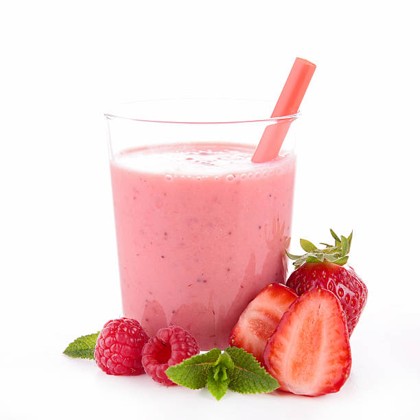 berry smoothie, drink berry smoothie, drink strawberry smoothie stock pictures, royalty-free photos & images
