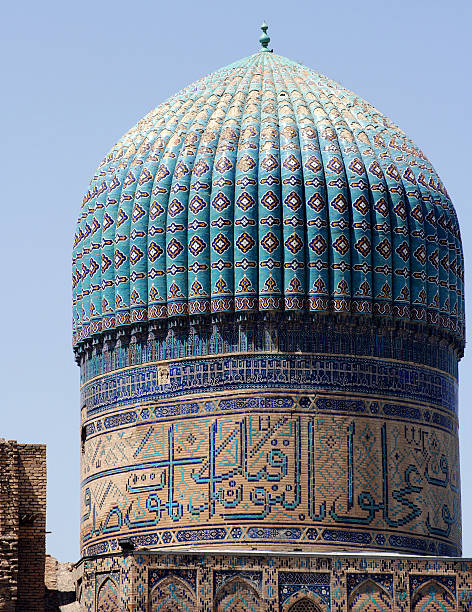 Bibi-Khanym mosque Samarkand  samarkand stock pictures, royalty-free photos & images
