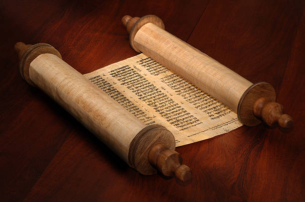 Bible Scrolls stock photo