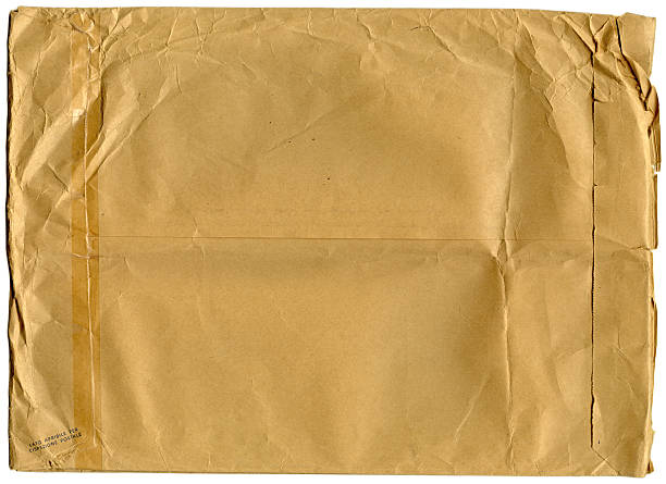 Big Brown Italian Envelope XXL stock photo
