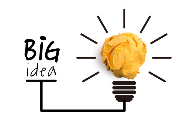 Big Idea And Innovation Concept stock photo