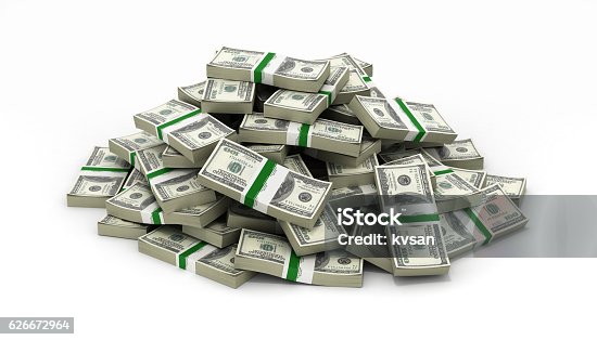 istock big pile of money american dollar bills on white background 626672964