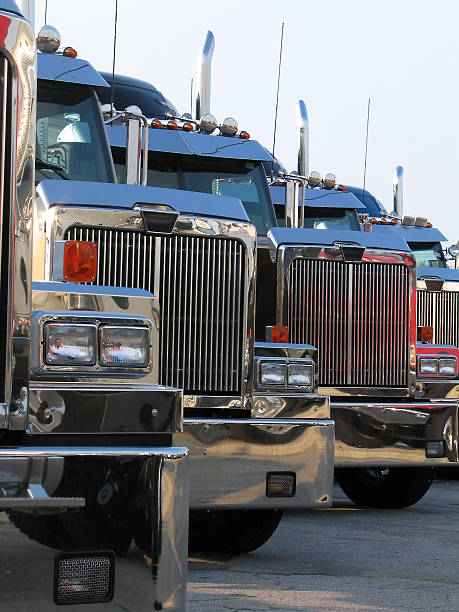 Big Trucks stock photo